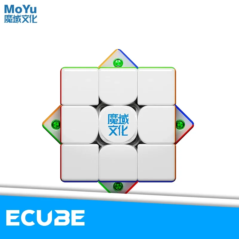 

[ECube] MoYu Weilong WRM V11 Magnetic UV 8-Mag 20-Mag Magic Speed Maglev Ball-Core Magic Cloth Version UV 3X3 Speed Cube