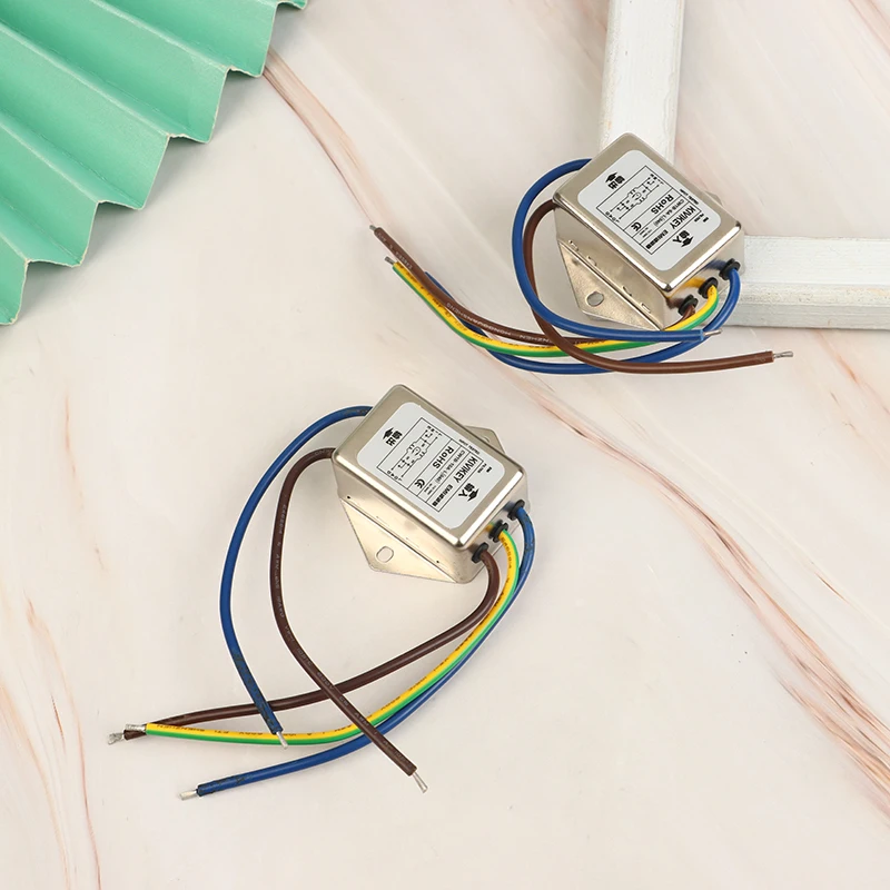 CW1B-3A/6A /10A-L(040)Anti-interference AC 220V Power Supply Filter EMI Line Audio Purifier CW1B-10A-L