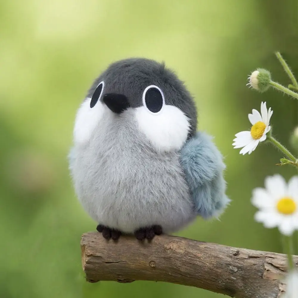 

PP Cotton Green Sun Bird Plush Toys Fluffy Collection Bird Plush Stuffed Toy Ins Comfortable Animals Bird Plush Toys
