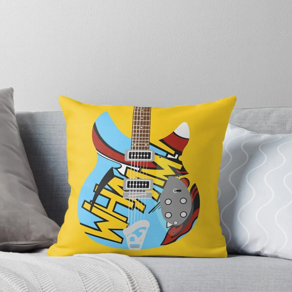 Paul Weller's Rickenbackers Throw Pillow luxury throw pillow covers Sofa Cover pillow