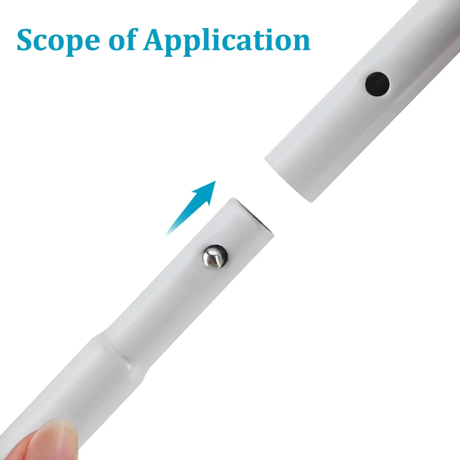 1 مجموعة ناموسية حامل سرير المظلة حامل معدني قوس صالح لحمالات سرير قوية تحمل مادة الصلب آمنة الطفل #5