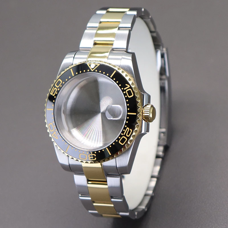 20mm Stainless Steel Strap 40mm Watch Case For Seiko Nh34 Nh35/36 Eta 2824 Miyota 8215 Movement 28.5mm GMT-MASTER High Quality