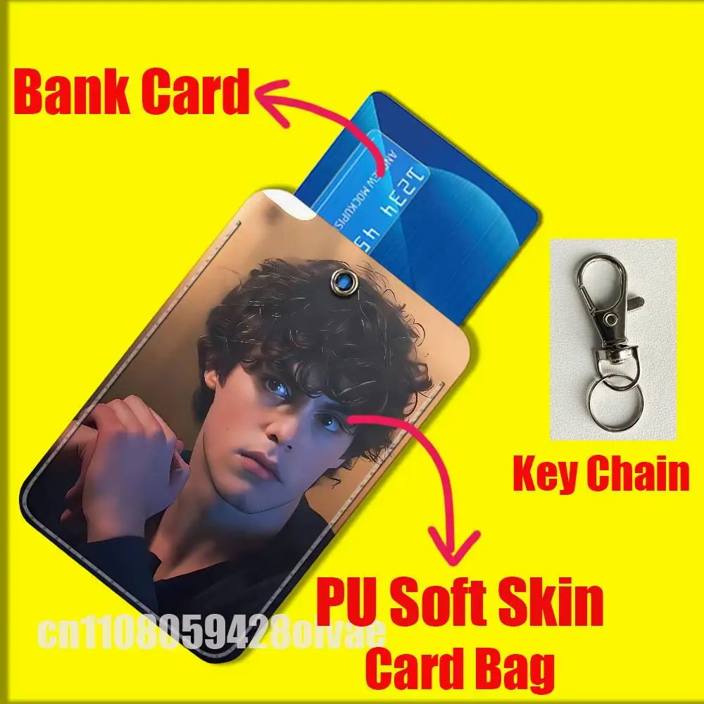 J-Jack Champion acteur américain pour Clips d'identification sac bancaire de crédit Bus repas porte-carte couverture poche décoration porte-clés