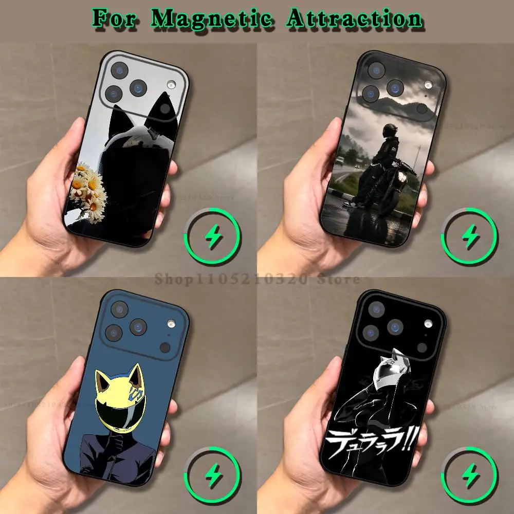 Cool Motorcycle Phone Case For iPhone 17,16,15,14,13,12,11,Pro,Max,Plus,Mini,SE4,E Magnetic Magsafe Wireless Charging