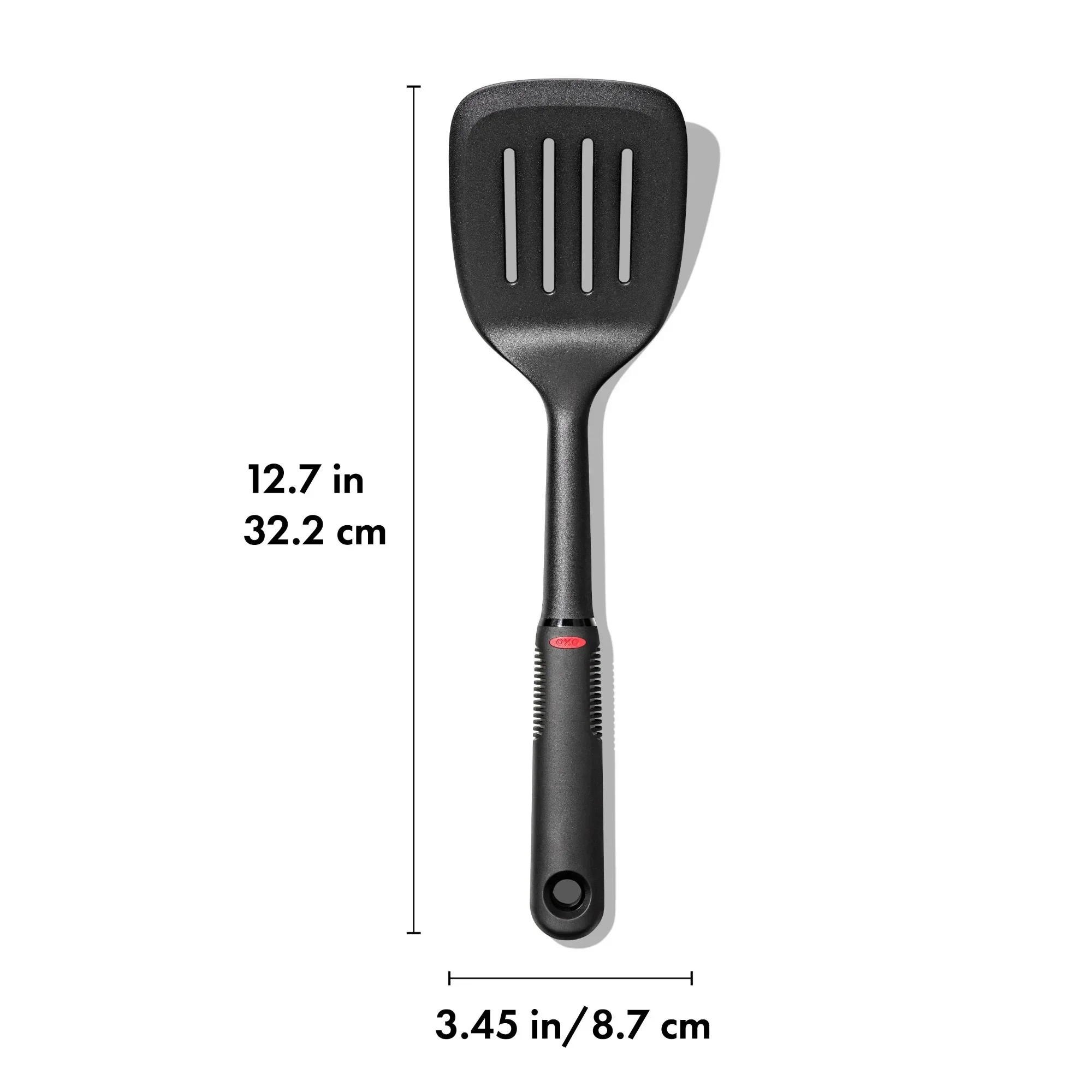 Black Nylon Spatula Set - 13" Non-Stick Turner for Baking, Flipping & Cooking