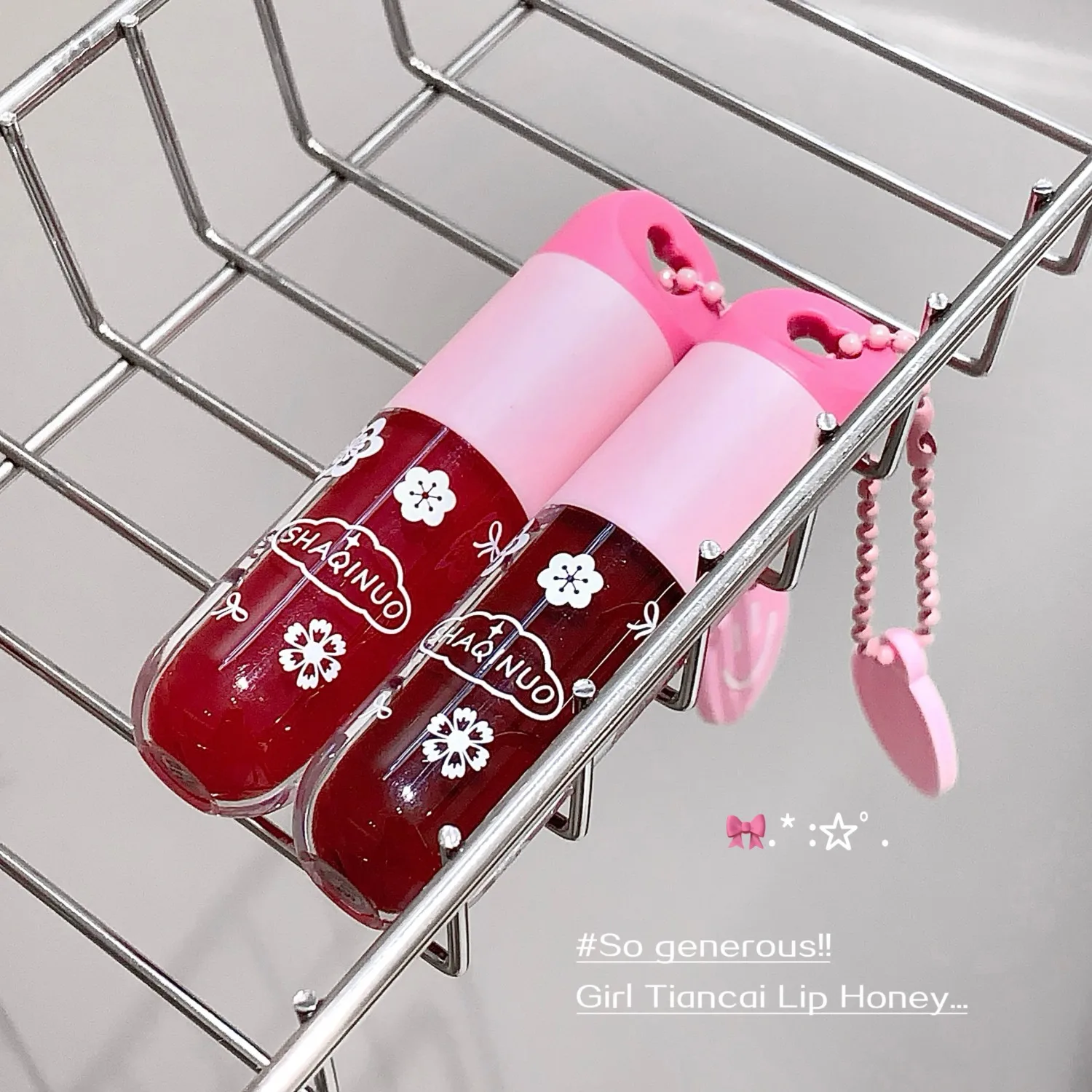 SHAQINUO Lucidalabbra brillante, tenero e acquoso, labbra in vetro ricco d'acqua, trucco leggero simile a specchio