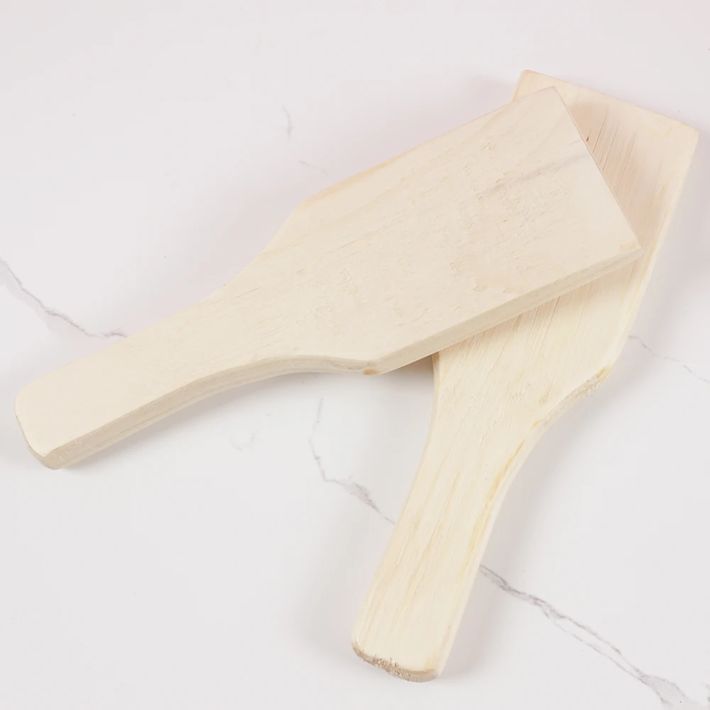 1Pcs Wooden Clay Clapper Board Pottery Arc Grooved Ribbed Wooden Utensils Multifunction Figurine Clay Molding Pottery Tool