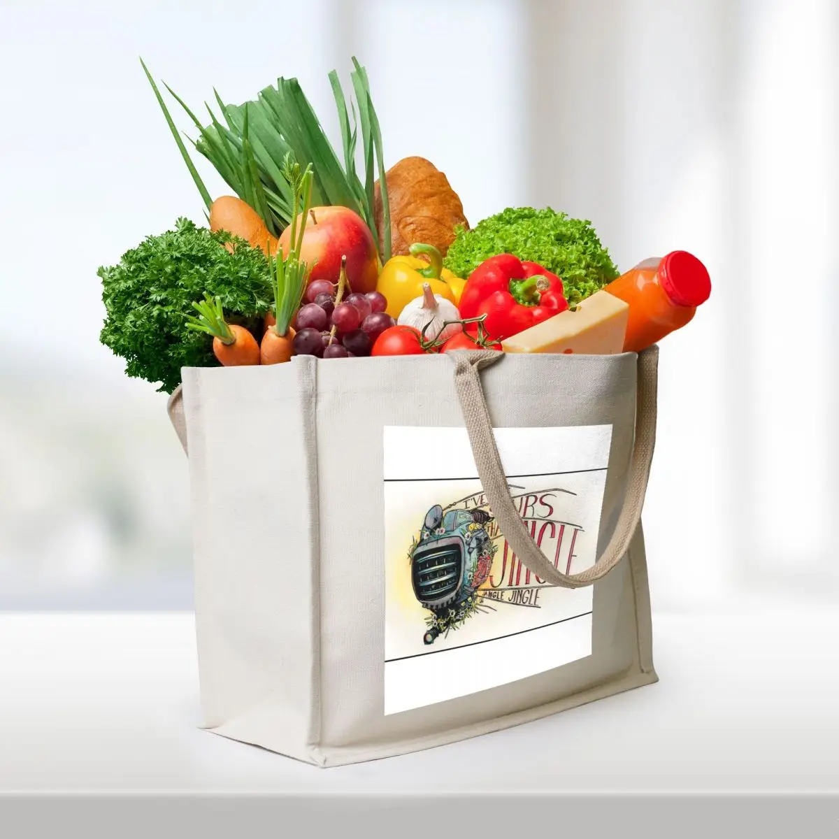 Jingle Jangle Tote Bag tote bags cloth bags handbag reusable shopping bags