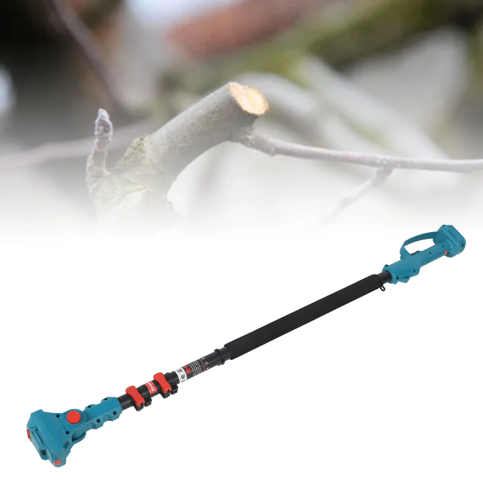 تشذيب تصغير قضيب عالية فرع مناشير سلسلة كهربائية القطب 180 درجة قابل للتعديل لبطاريات BL1830B BL1840B #3