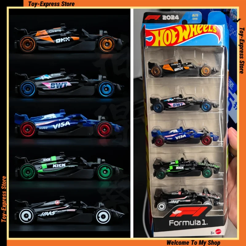 ホットウィール-2025-1-64-f1レーシングカー-レッドブル-フォーミュラ1-スポーツカー-5台セット-マクラーレン-シミュレーション-おもちゃ-ダイキャスト-合金製-車の模型