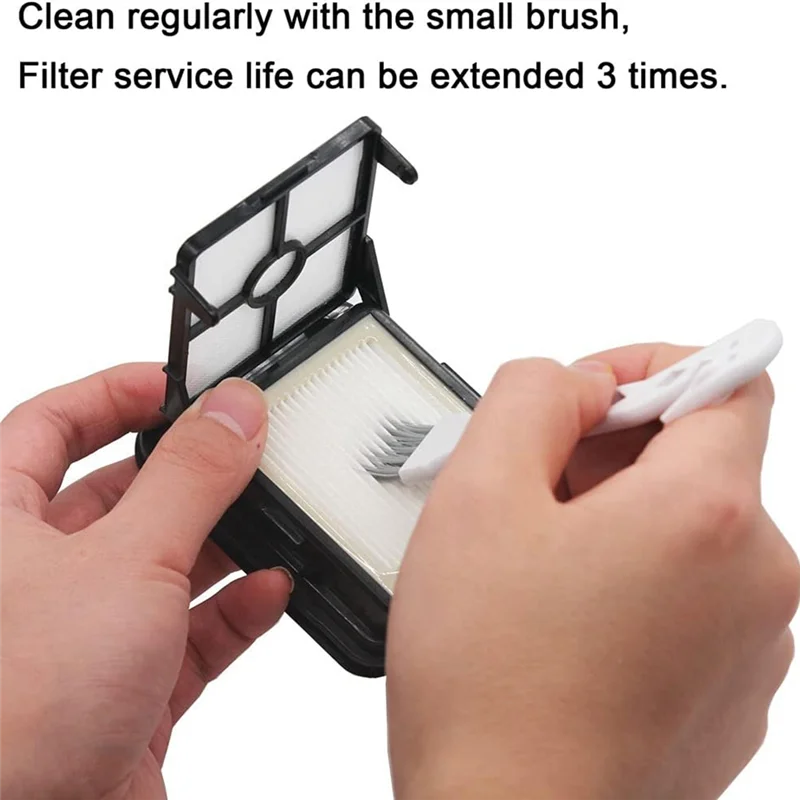 BAAO-Per Bissell 2554A Spazzola di ricambio per aspirapolvere Confezione di accessori per filtri a rullo multifunzione