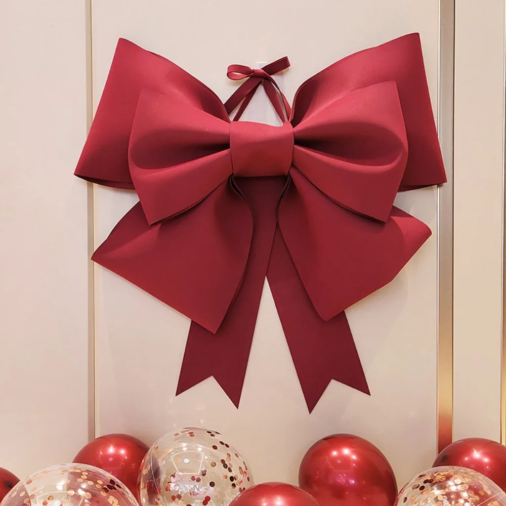 30/50/75cm Christmas Giant Bow Handmade Multi-scene Bow Knot Kit Simple Installation DIY Material Christmas DIY Decor