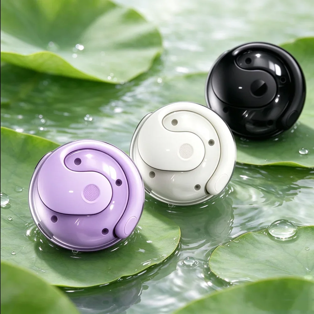 TWS Bluetooth Headset Wireless Headset Bring Rich Stereo Details Slim Housing Easy Operation for Media Streaming