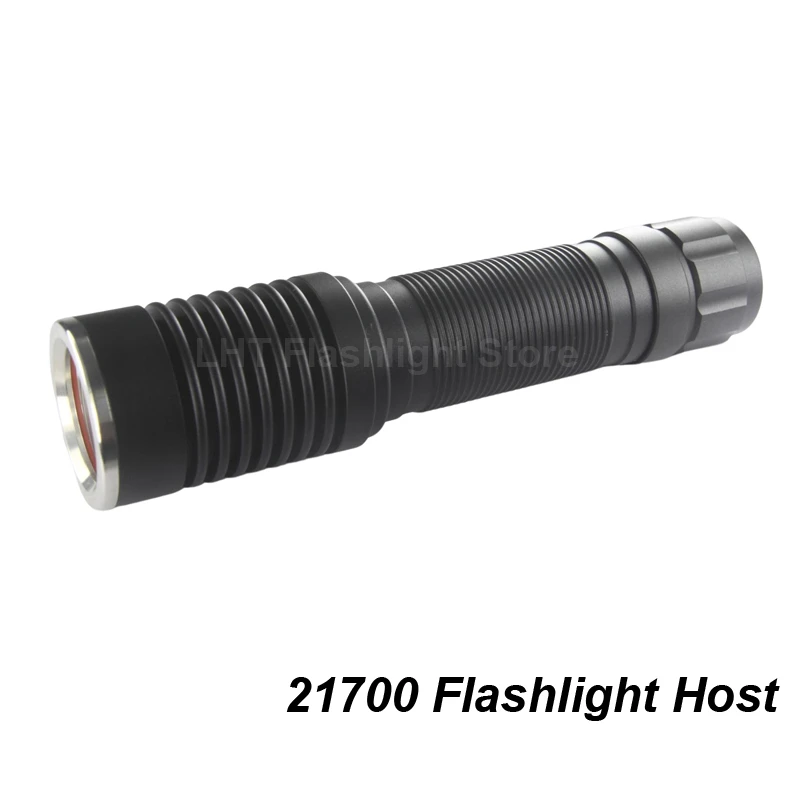 K1C 21700 USB Type-C Rechargeable LED Flashlight DIY Host