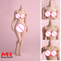 Worldbox 1/6 Female D Cup E Cup Breast Big Bust Replacement Accessories Model Fit AT201 AT202 AT203 Action Figure Body In Stock