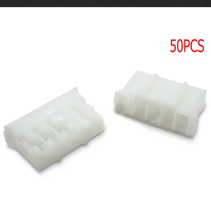 50PCS PH2.0 2MM Housing Case  2P/3P/4P/5P/6P/7P/8P/9P/10P White Male  Connector