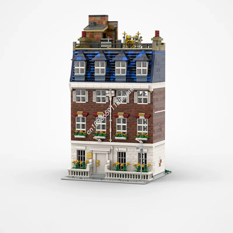 4192 قطعة MOC البيتلز على السطح الحفل وحدات نموذج اللبنات هدايا عيد الميلاد البناء لتقوم بها بنفسك فكرة الاطفال اللعب عيد ميلاد