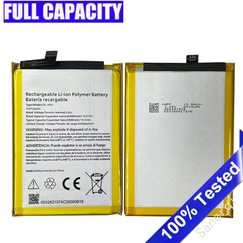 Battery For PHILIPS BL-49SV Mobile Phone AKKU Batteria