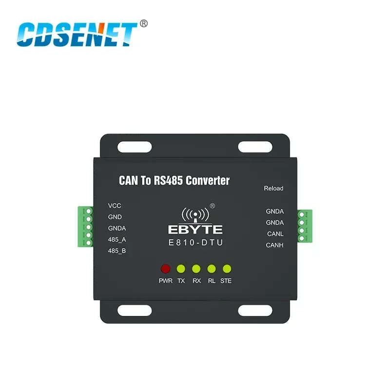 CAN Bus RS485 Transparent Transmission CDSENET E810-DTU(CAN-RS485) Modbus Protocal Serial Port Wireless Transceiver Modem