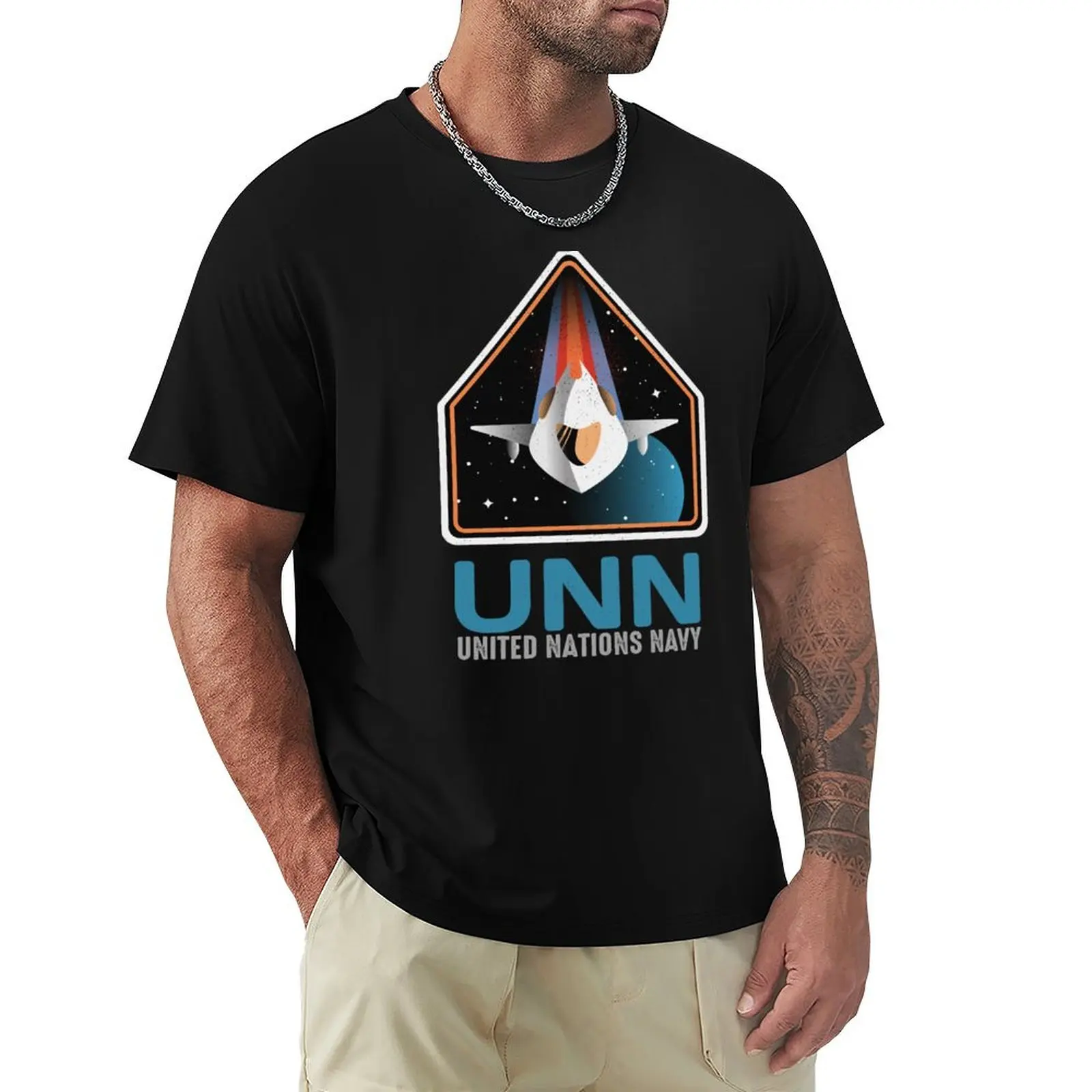 

United Nations Marine Patch T-Shirt oversizeds korean fashion new gifts and t-shirts anime tshirts for men