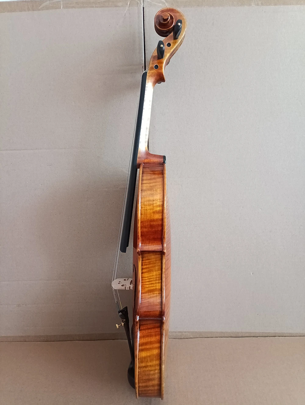 strong tone！ Guarneri 1743 Handmade Violin 4/4 Italian retro Oil Varnish Vinlino set professional musical instrument