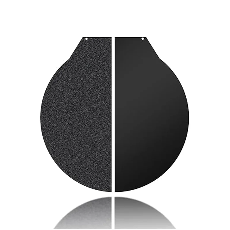for Flsun T1 Pro Black PEI Build Plate Dia 270mm Double Side Smooth/Textured Excellent Ahesion HeatBed for Flsun Super Racer
