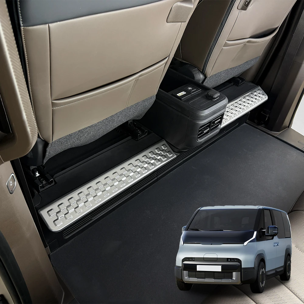 

2 шт. для Kia PV5 2025-2026 (левый/правый руль), нержавеющая сталь, защита от ударов ногами на задних сиденьях, декоративная накладка-защита (5 мест)