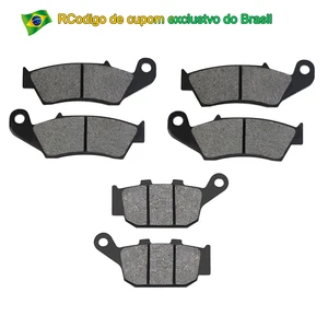 Pastilhas de freio dianteiro e traseiro para motocicleta, para honda xl600 xl650 xl700 xrv750 vv vv vx vy v1 v9 va transalp xl xrv 600 650 700 750 8 principais vendas freio cb 750 - №3