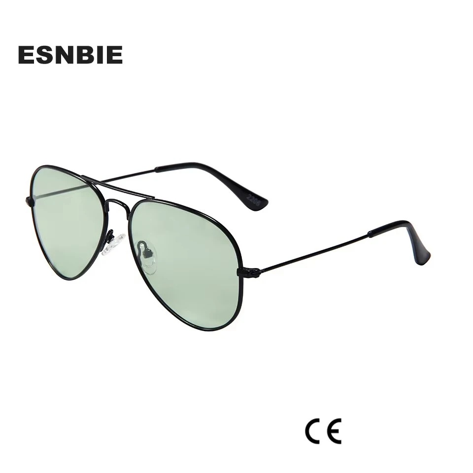 Klasyczne okulary przeciwsłoneczne pilotki 3025 spolaryzowane damskie podwójne mostki metalowa rama promienie okulary do jazdy dla kobiet 55mm óculos De Sol Uv400