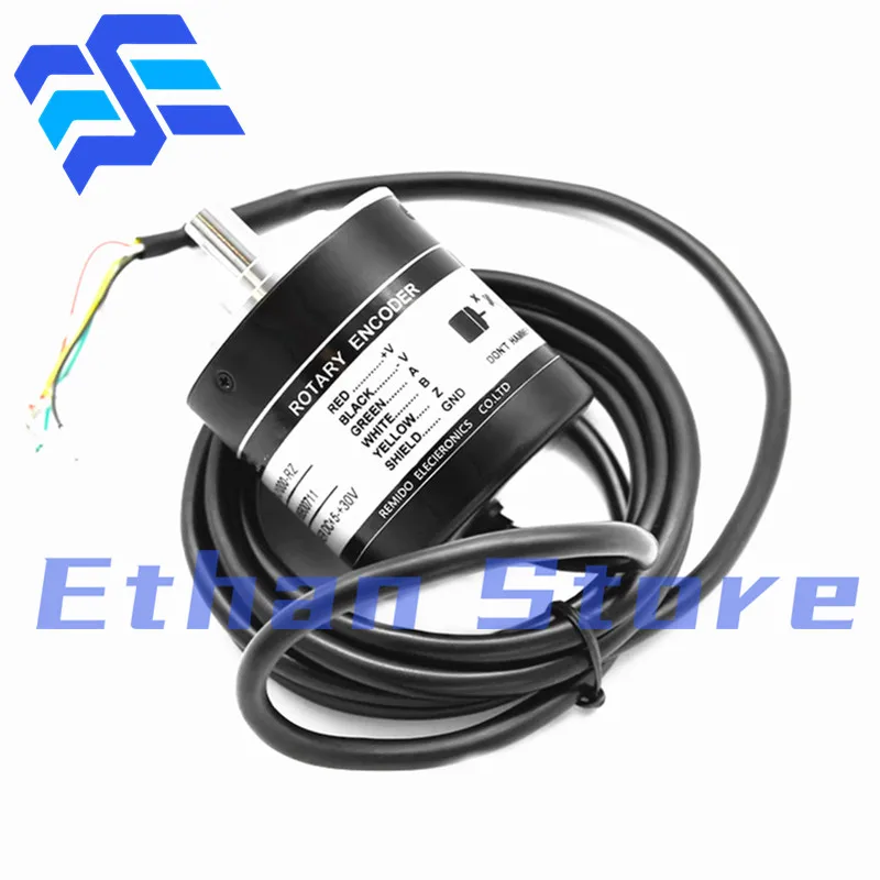 1PCS TRD-J1000-RZ Rotary Encoder TRD J10 20 30 50 100 200 300 360 1000 1024 1500 2000 3000 5000 RZ RZV RZW RZL RZS S RZWL RZVW