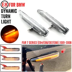 Direction Indicator Lamp LED Dynamic Turn Signal Light For BMW 7 Series E65 E66 E67 E68 2001 2002 2003 2004 2005 2006 2007 2008
