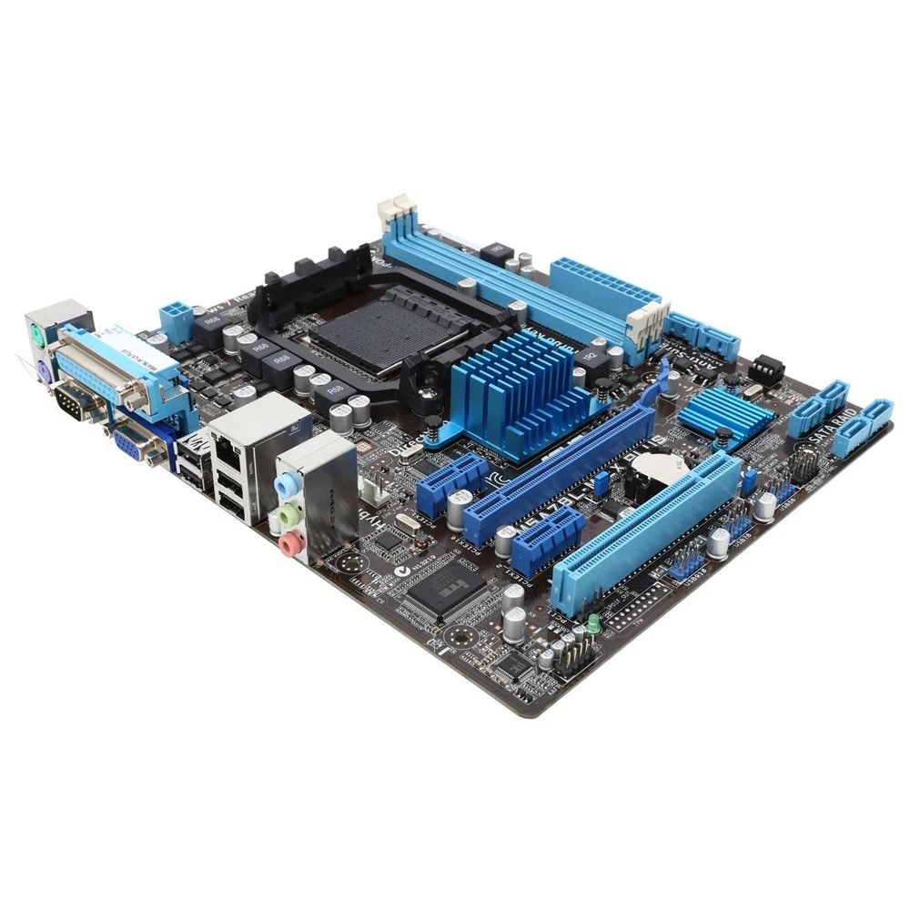 Imagem -05 - Asus-placa-mãe M5a78l-m lx Plus Soquete Am3 Am3 Mais Amd 760g 780l Ddr3 8gb Suporte Athlon Ix2 245 255 400 435 635 Cpu Micro-atx