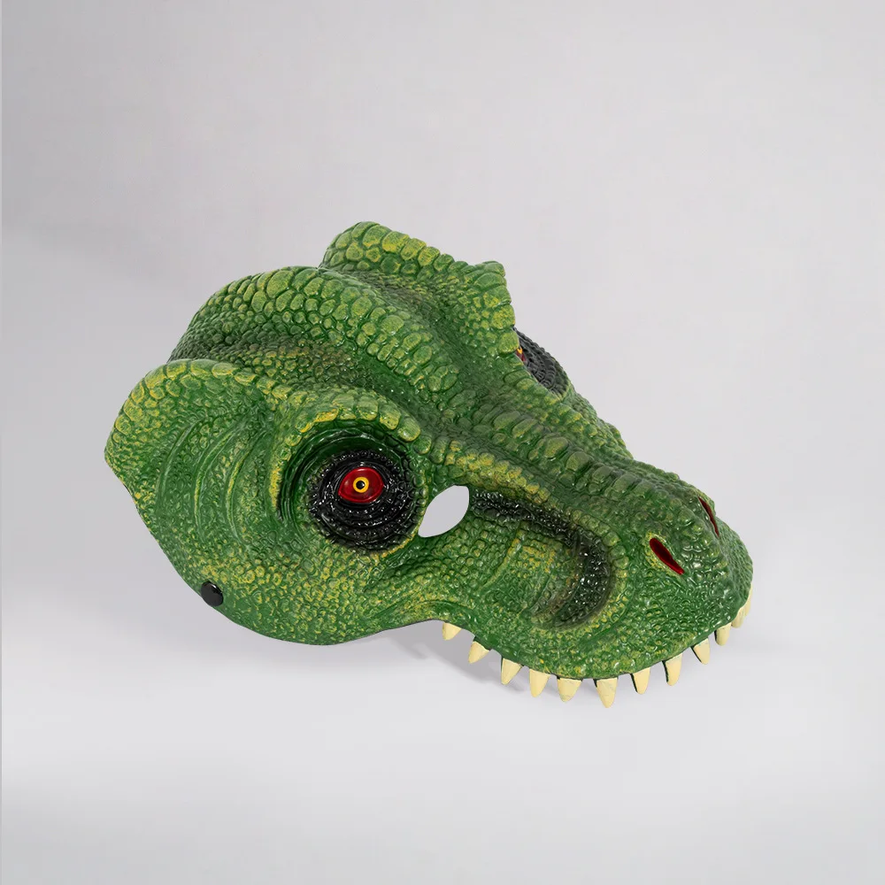 Dinosaur Mask Cosplay Animal Dragon Head Tyrannosaurus Rex Monster Masks Carnival Halloween Dress Up Party Costume Props