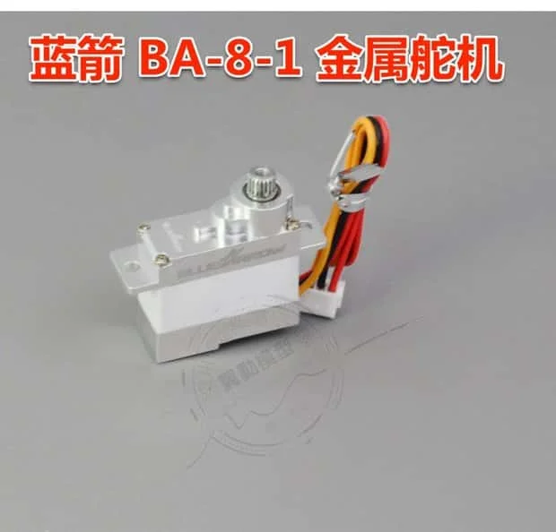 

Blue Arrow 1,1 кг Металлическая опорная пластина с металлическим покрытием BA-8-1 Металлический сервопривод 6 г с ШИМ ± 60 °