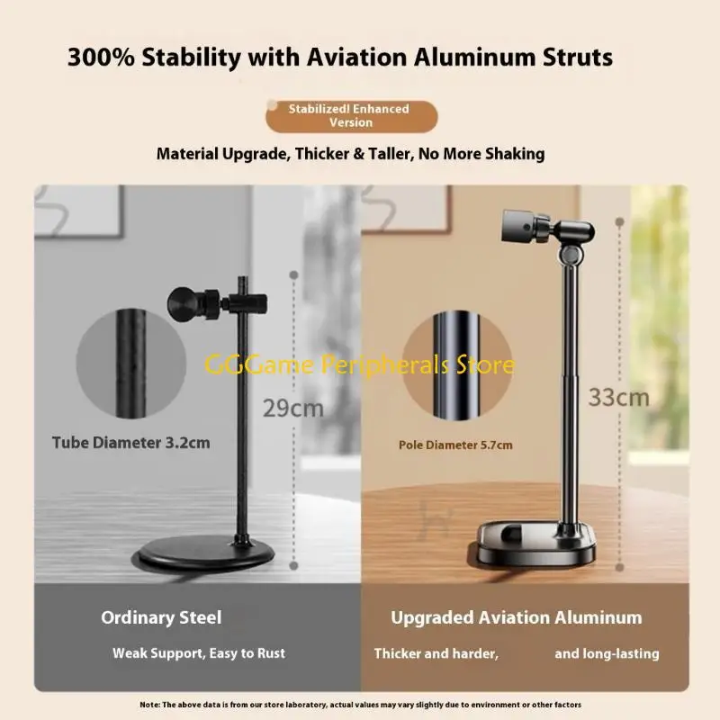 U55B デスクトップリフト伸縮式電話スタンドを鑑賞するレイジーショー
