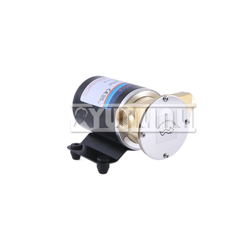 Marine Yacht Deck Motor Cooled Flush Impeller Centrifugal Micro Self-Priming Bilge Pump 12v/24v