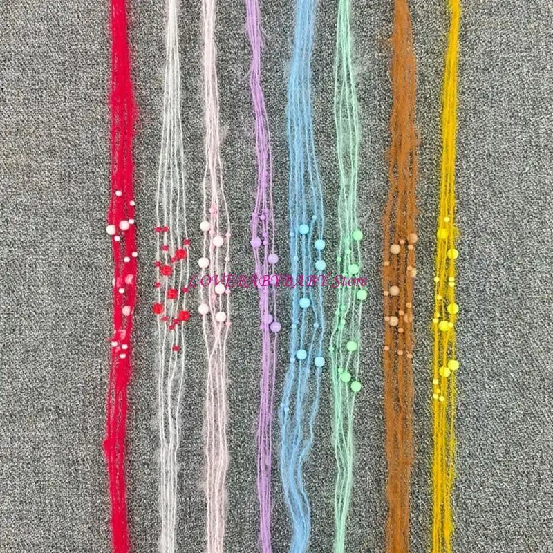 

Очаровательный мохер волосы с волосами для новорожденных.