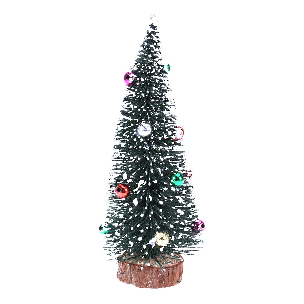 

Colorful Bead 15Cm Pine Desktop Christmas Tree Ornament for Home Store Office Festival Decoration Christmas Tree Decor Table