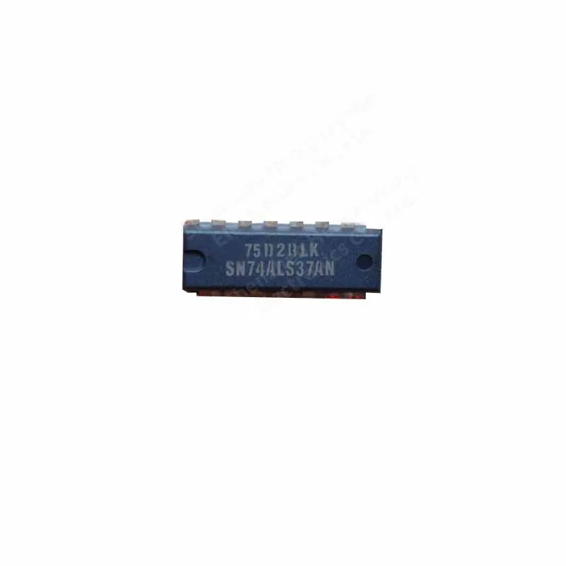 10PCS   SN74ALS37AN package DIP-14 logic gate converter chip