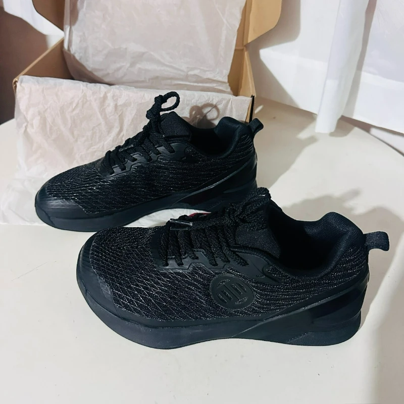Luxury Brand Weight Lifting Shoes for Men Black White Squat Shoes Man Designer Indoor Gym Shoes Comfortable Sport Shoe
