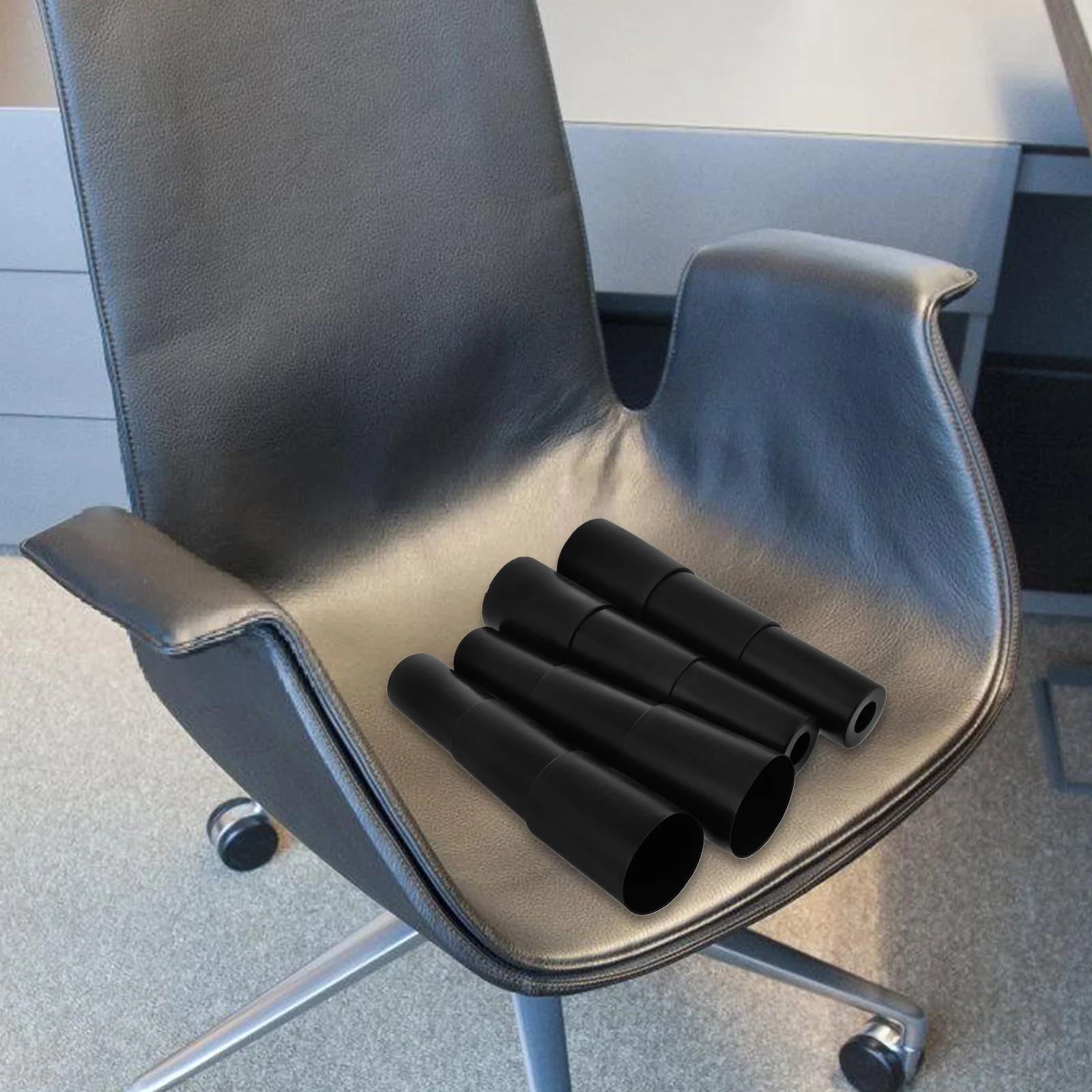 

2Pcs Telescoping Chair Cover Set Office Chair Accessories Protection Hydraulic Cylinders Dustproof Plastic Easy