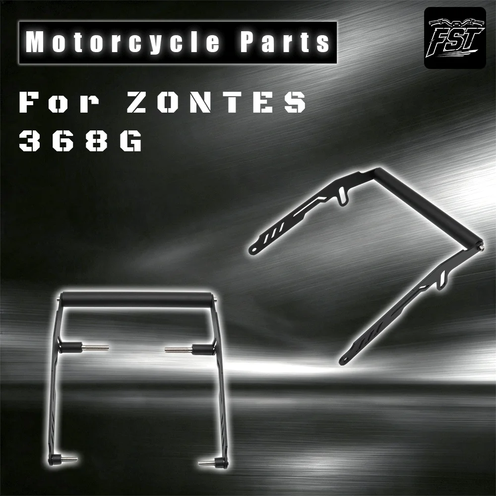 Aluminum Windshield Multi-Function Navigation Bracket Extension Mount Accessories for Zontes 368G Motorcycle Modification