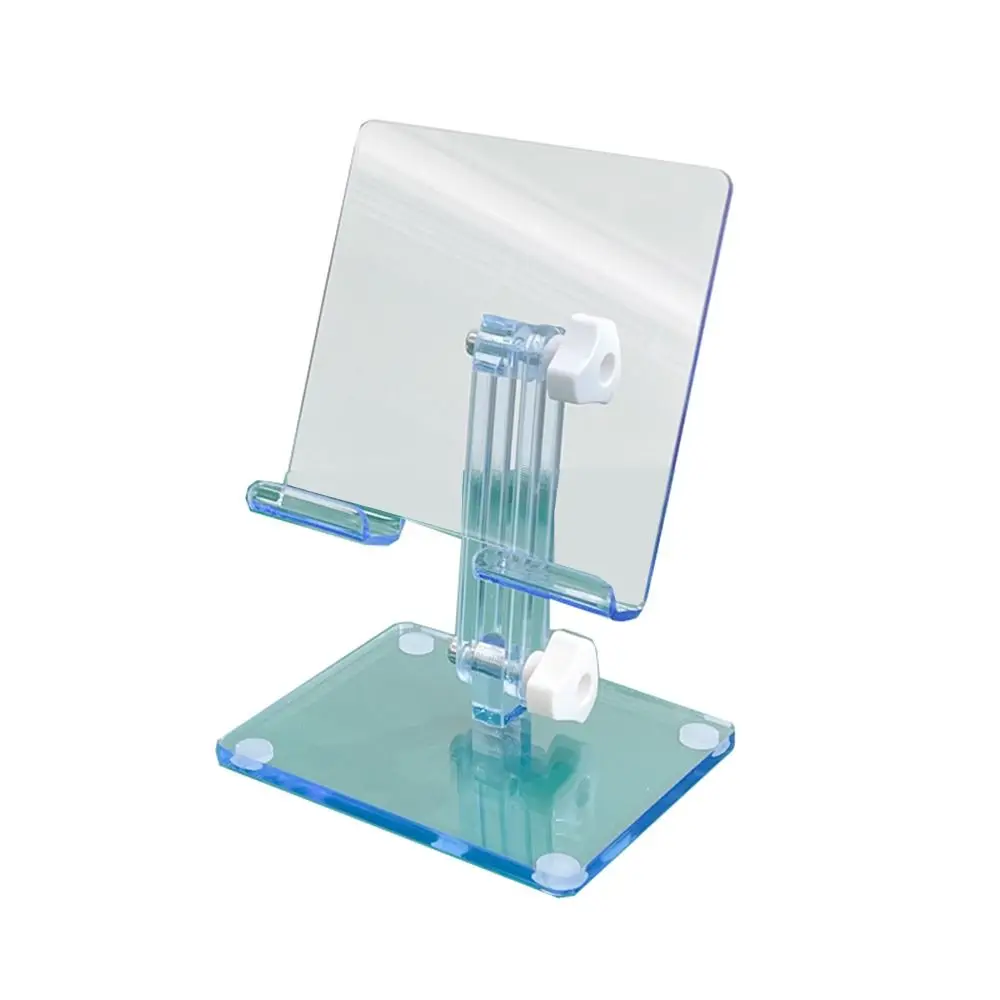 

Удобная регулируемая акриловая подставка для планшета, противоскользящая прочная прозрачная подставка, портативный прочный складной кронштейн для стола