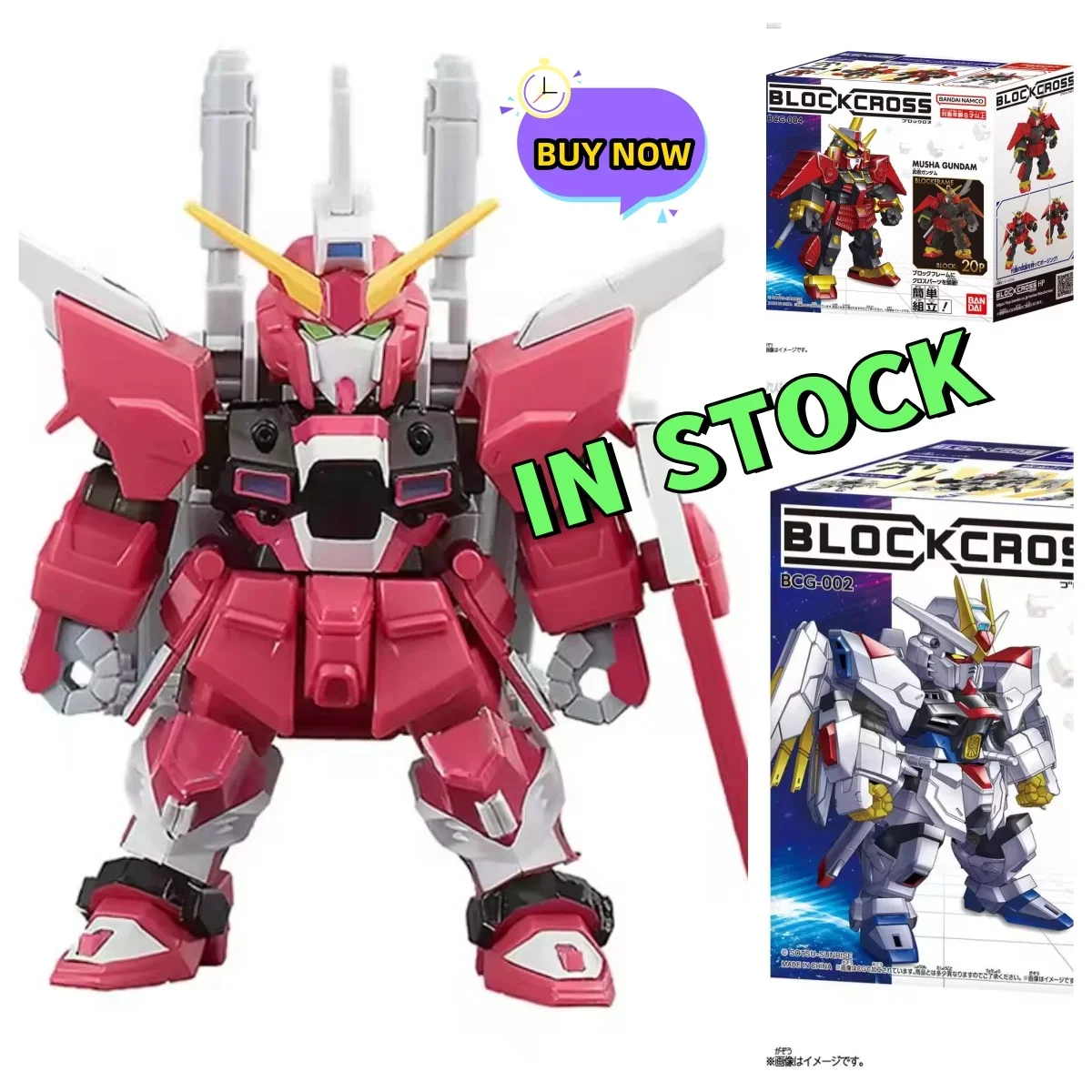 

В наличии Bandai Gundam Mashin Eiyuuden Wataru сборная модель комплект RYUJINMARU Rx-78, экшн-фигурка, модель, подарки для детей, коллекция игрушек