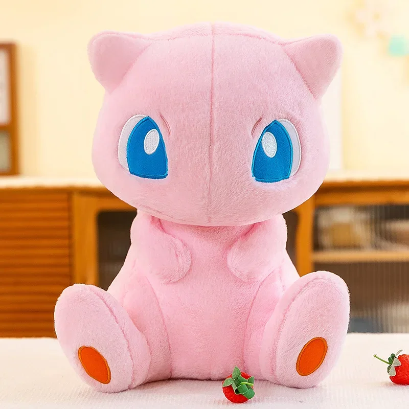 Brinquedo de pelúcia Pokémon Mewtwo tamanho grande, boneca Kawaii Go Dex, boneca de pelúcia macia, presente de aniversário infantil 35 cm, 45 cm, 55cm