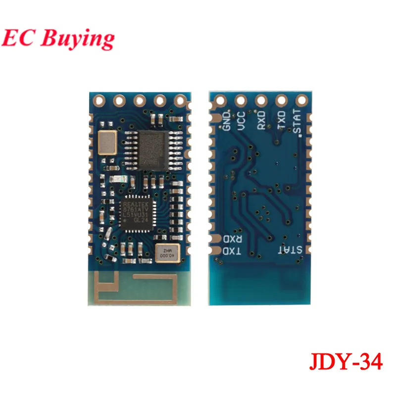 JDY-34 SPP 2.4G Host podwójny tryb kompatybilny z Bluetooth moduł BLE 4.2 SPP-C HC-05 HC-06 drukarka JDY-30/31/32/33 JDY 34