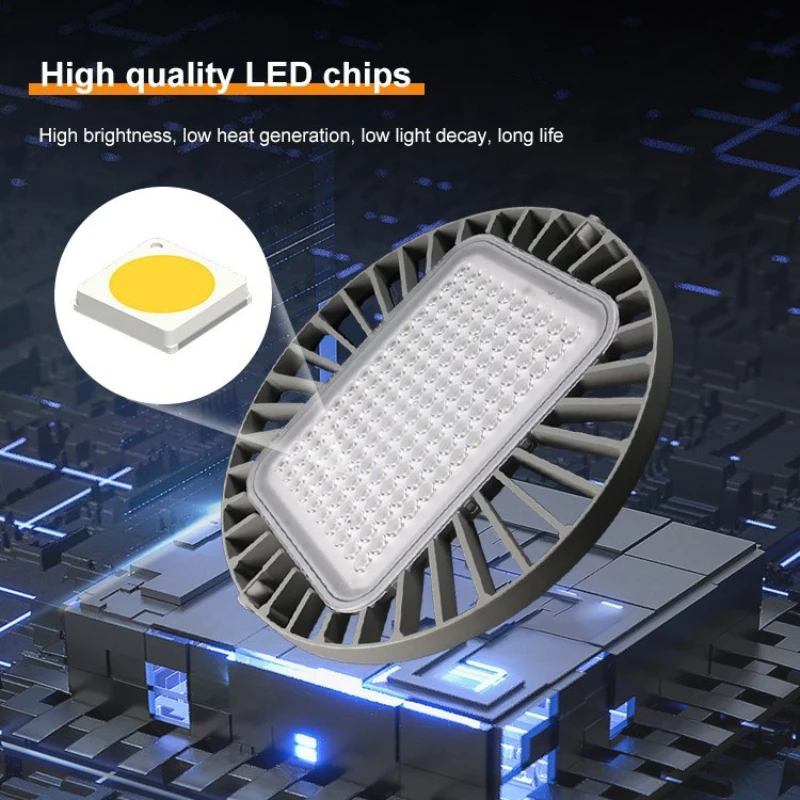 super-bright-100-150-200w-ufo-led-high-bay-lights-waterproof-commercial-industrial-market-warehouse-garage-workshop-garage-lamps
