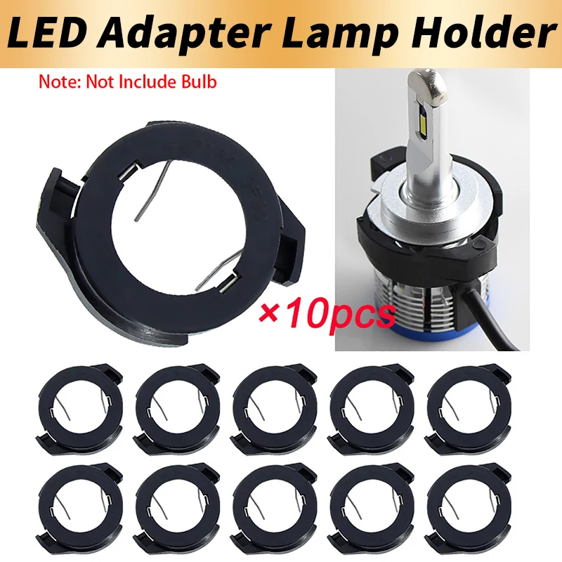 10PCS H7 Special LED Headlight Bulb Holders Base Adapter For Ford Kuga 2017 For VW Magotan 09-10 Passat B6 For Alfa Romeo
