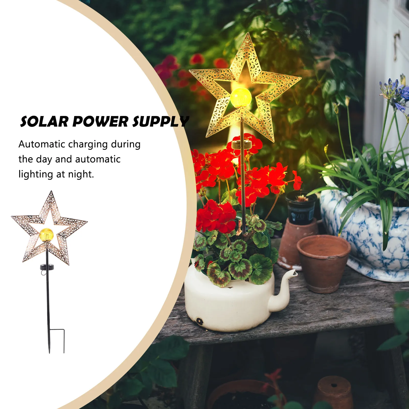 1 Adet Güneş Enerjili Oyuk Yıl - Outdoor Lighting Unique incelemesi ve fiyatı