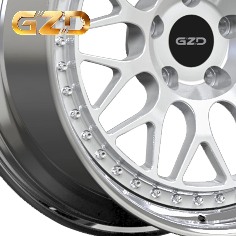 GZD High Quality Aluminum Alloy Forged Wheels Two Piece Wheels Made in China off Road Rims Pickup & Suv Wheels